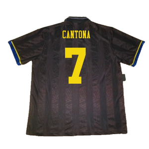 Manchester United 1993-95 Away Shirt (S) (Excellent) (Cantona 7)_1