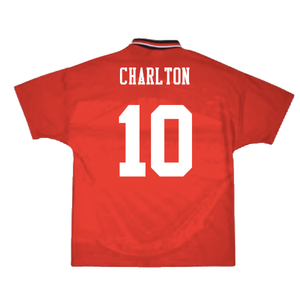 Manchester United 1994-96 Home Shirt (Excellent) (Charlton 10)_1