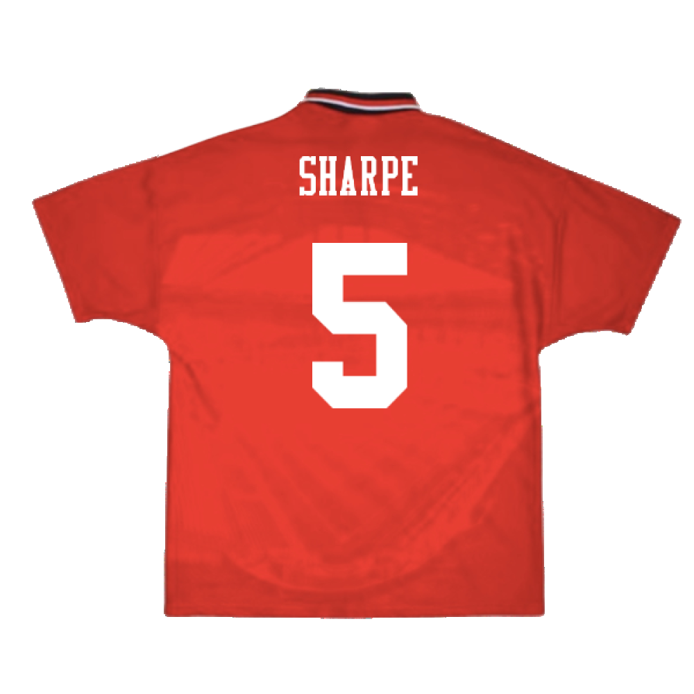 Manchester United 1994-96 Home Shirt (Excellent) (Sharpe 5)_1