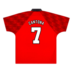 Manchester United 1996-98 Home (M) (Very Good) (Cantona 7)_1