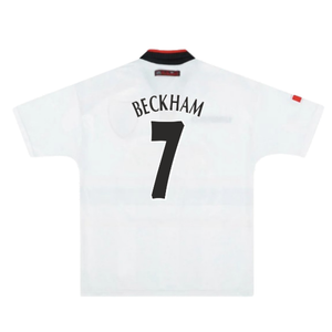 Manchester United 1997-98 Away Shirt (L) (Good) (Beckham 7)_1