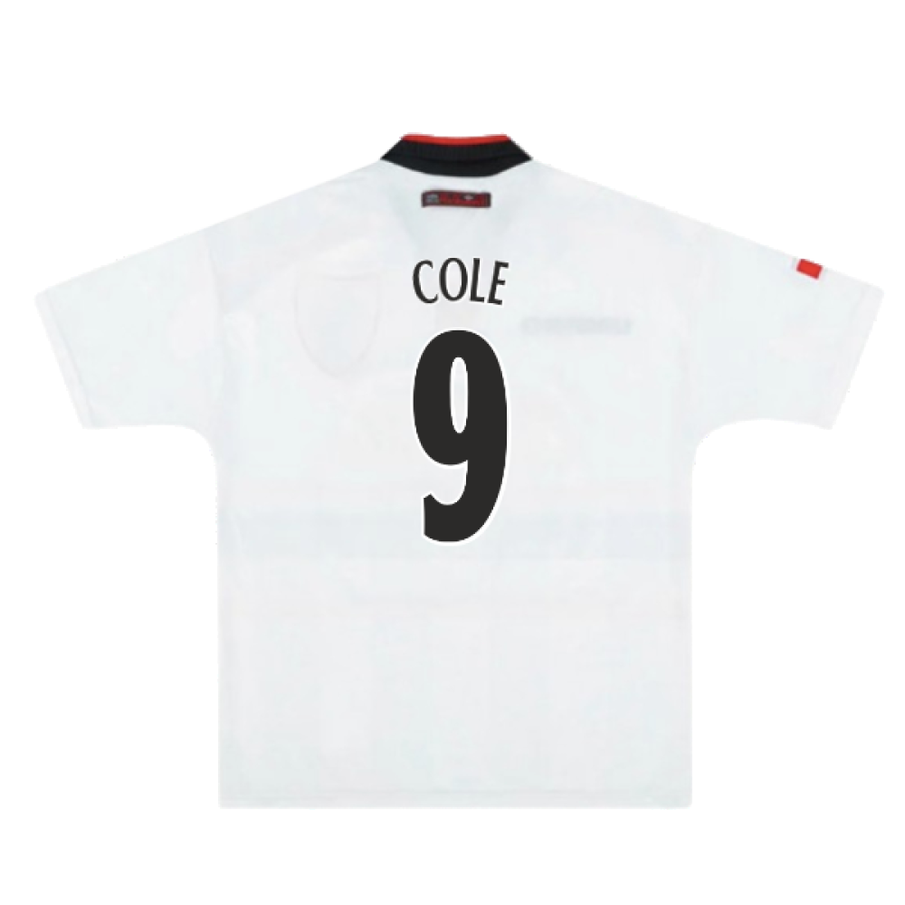 Manchester United 1997-98 Away Shirt (XL) (Excellent) (Cole 9)_1