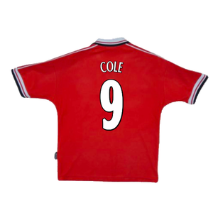 Manchester United 1998-2000 Home (M) (Very Good) (Cole 9)_1