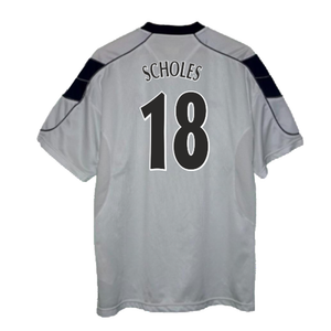 Manchester United 1999-00 Third Shirt (XXL) (Excellent) (Scholes 18)_1