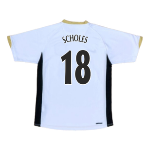 Manchester United 2006-07 Away Shirt (XL) (Good) (SCHOLES 18)_1