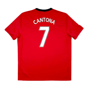 Manchester United 2009-10 Home Shirt (XL) (Very Good) (CANTONA 7)_1