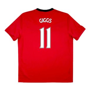 Manchester United 2009-10 Home Shirt (Very Good) (Giggs 11)_1