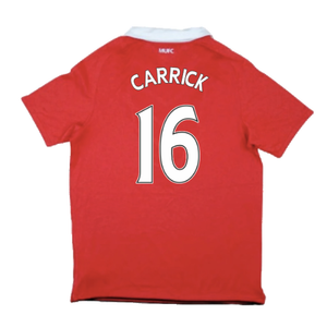 Manchester United 2010-11 Home Shirt (S) (Very Good) (Carrick 16)_1