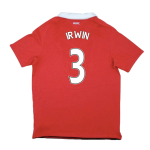 Manchester United 2010-11 Home Shirt (Very Good) (Irwin 3)_1