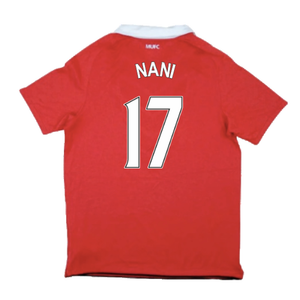 Manchester United 2010-11 Home Shirt (Very Good) (Nani 17)_1