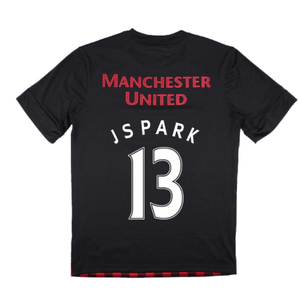 Manchester United 2010-2011 Training Shirt (M) (J S Park 13) (Excellent)_1