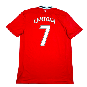 Manchester United 2011-12 Home Shirt (L) (Excellent) (CANTONA 7)_1