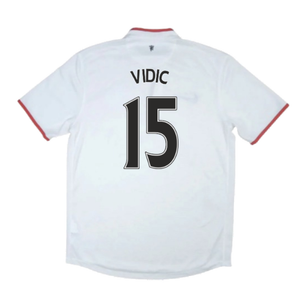 Manchester United 2012-13 Away Shirt (S) (Excellent) (Vidic 15)_1