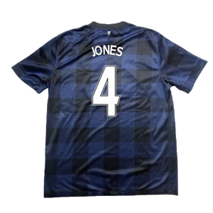 Manchester United 2013-14 Away Shirt (S) (Excellent) (Jones 4)_1