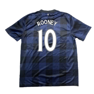 Manchester United 2013-14 Away Shirt (S) (Excellent) (Rooney 10)_1