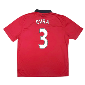 Manchester United 2013-14 Home Shirt (Small) (Very Good) (Evra 3)_1