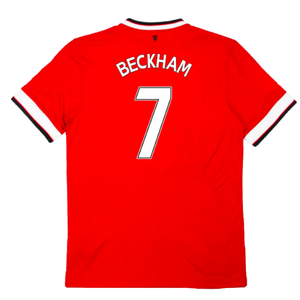 Manchester United 2014-15 Home (3XL) (Very Good) (Beckham 7)_1