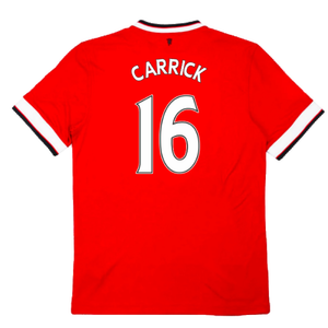 Manchester United 2014-15 Home Shirt (Excellent) (Carrick 16)_1