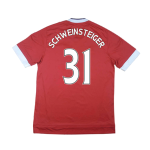 Manchester United 2015-16 Home Shirt ((Excellent) XXL) (Schweinsteiger 31)_2