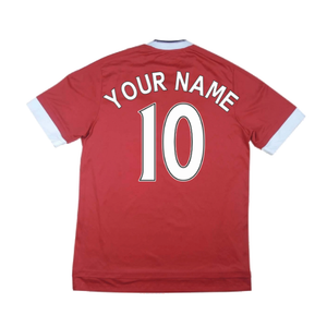 Manchester United 2015-16 Home Shirt ((Good) S) (Your Name)_2