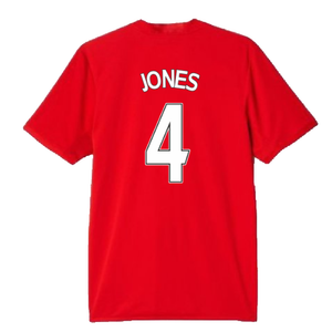 Manchester United 2015-16 Home Shirt (M) (Jones 4) (Fair)_1