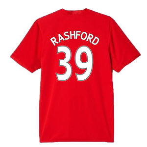 Manchester United 2015-16 Home Shirt (M) (Rashford 39) (Fair)_1