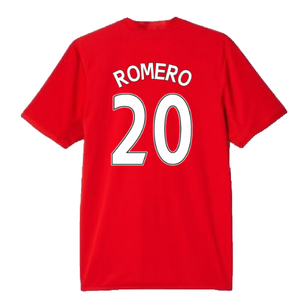 Manchester United 2015-16 Home Shirt (M) (Romero 20) (Fair)_1