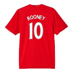 Manchester United 2015-16 Home Shirt (M) (Rooney 10) (Fair)_1