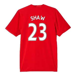 Manchester United 2015-16 Home Shirt (Very Good) (Shaw 23)_1