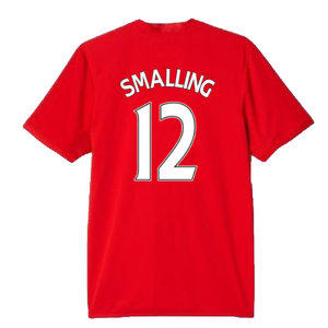 Manchester United 2015-16 Home Shirt (M) (Mint) (Smalling 12)_1