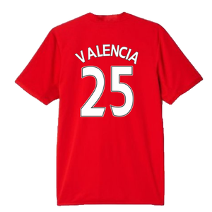 Manchester United 2015-16 Home Shirt (S) (Valencia 25) (Good)_1