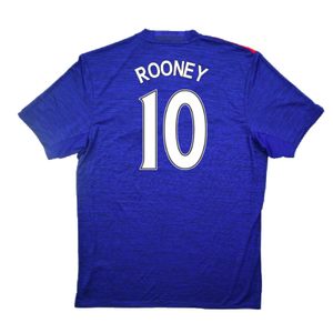 Manchester United 2016-17 Away Shirt (3XL) (Excellent) (Rooney 10)_1