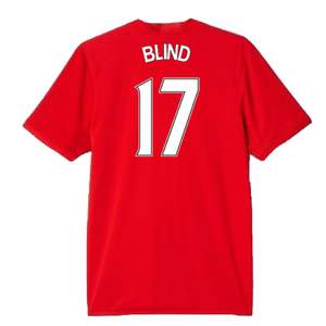 Manchester United 2016-17 Home Shirt (S) (Good) (Blind 17)_1