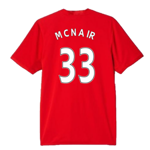 Manchester United 2016-17 Home Shirt (L) (McNair 33) (Good)_1