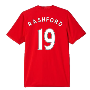 Manchester United 2016-17 Home Shirt (L) (Rashford 19) (Good)_1