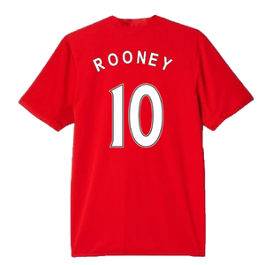 Manchester United 2016-17 Home Shirt (L) (Rooney 10) (Good)_1