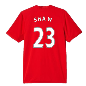 Manchester United 2016-17 Home Shirt (L) (Shaw 23) (Good)_1