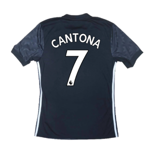 Manchester United 2017-18 Away Shirt (Excellent) (Cantona 7)_1