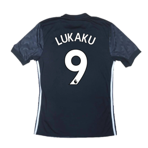 Manchester United 2017-18 Away Shirt (M) (Lukaku 9) (Very Good)_1