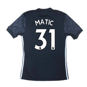 Manchester United 2017-18 Away Shirt (Very Good) (Matic 31)_1