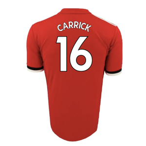 Manchester United 2017-18 Home Shirt (Excellent) (Carrick 16)_1