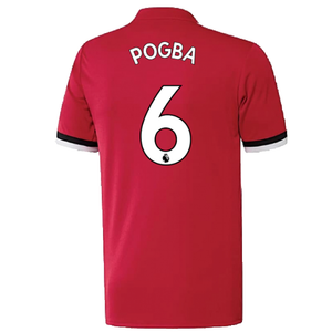 Manchester United 2017-18 Home Shirt ((Excellent) L) (Pogba 6)_2