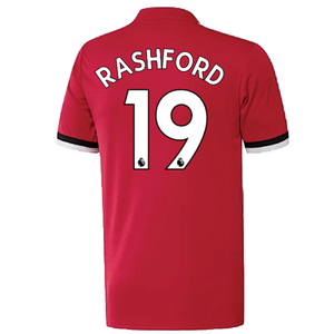 Manchester United 2017-18 Home Shirt ((Excellent) L) (Rashford 19)_2