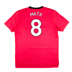 Manchester United 2018-19 Adidas Training Shirt (M) (Good) (Mata 8)_1