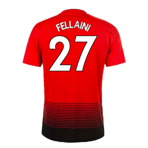 Manchester United 2018-19 Home Shirt (XL) (Good) (Fellaini 27)_1