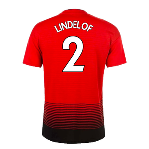 Manchester United 2018-19 Home Shirt (Excellent) (Lindelof 2)_1