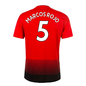 Manchester United 2015-16 Home Shirt (Mint) (Marcos Rojo 5)_1