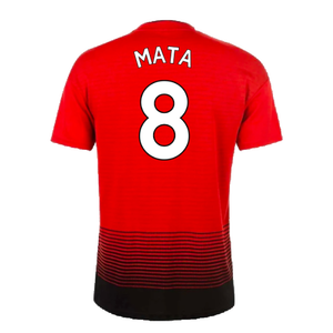 Manchester United 2018-19 Home Shirt (Mint) (Mata 8)_1