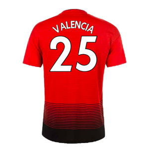 Manchester United 2018-19 Home Shirt (M) (Excellent) (Valencia 25)_1