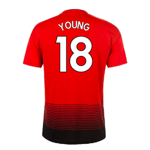 Manchester United 2018-19 Home Shirt (XL) (Good) (Young 18)_1